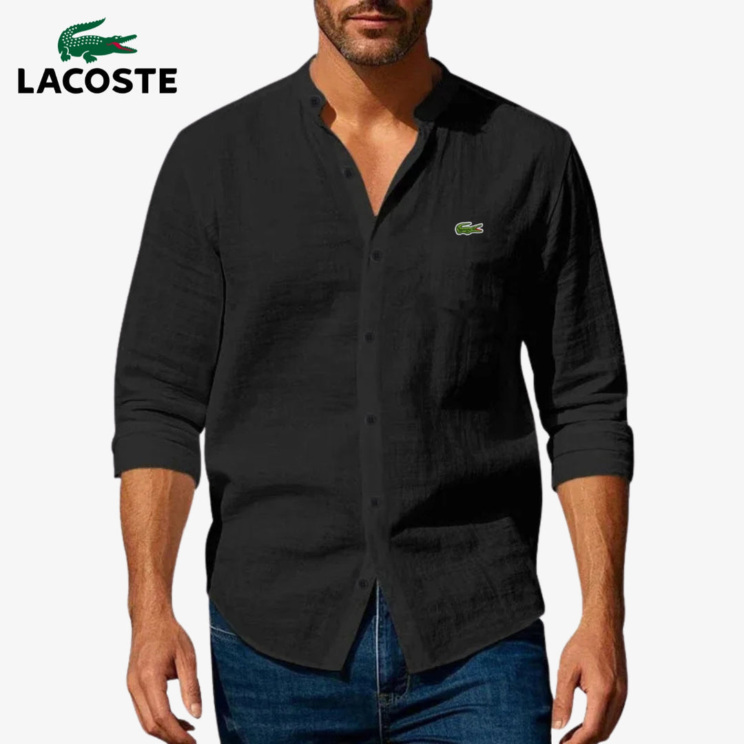 ᏞΑᏟОՏᎢΕ – Elegantes Hemd mit steifem Kragen